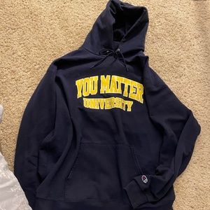 you matter university hoodie